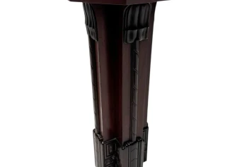 Art Deco Amsterdamse School Pedestal by F.A. Warners, 1920s